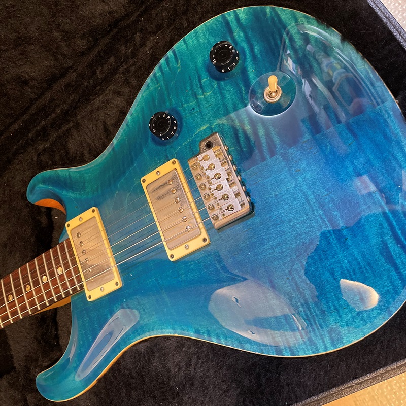 P.R.S. CE22 maple top, Wide Fat neck, Blue Matteo 2008の画像